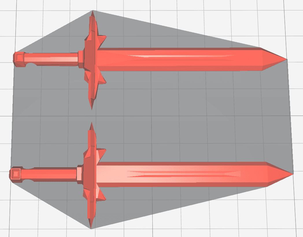 Blood Ruby Short Sword 3d model
