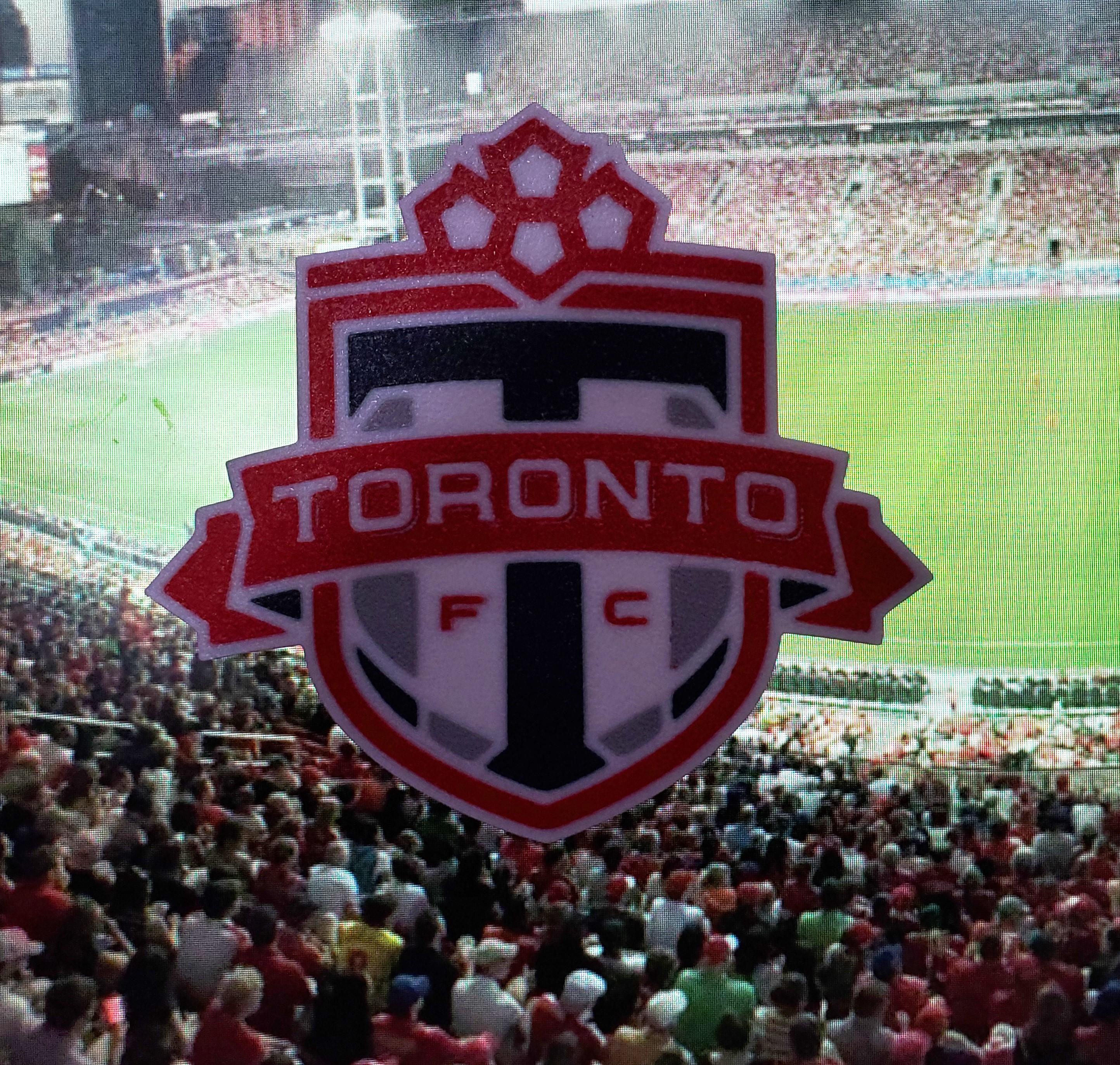 AMS / MMU Toronto FC coaster or plaque - 3D model by DaddyWazzy_TheCreator  on Thangs