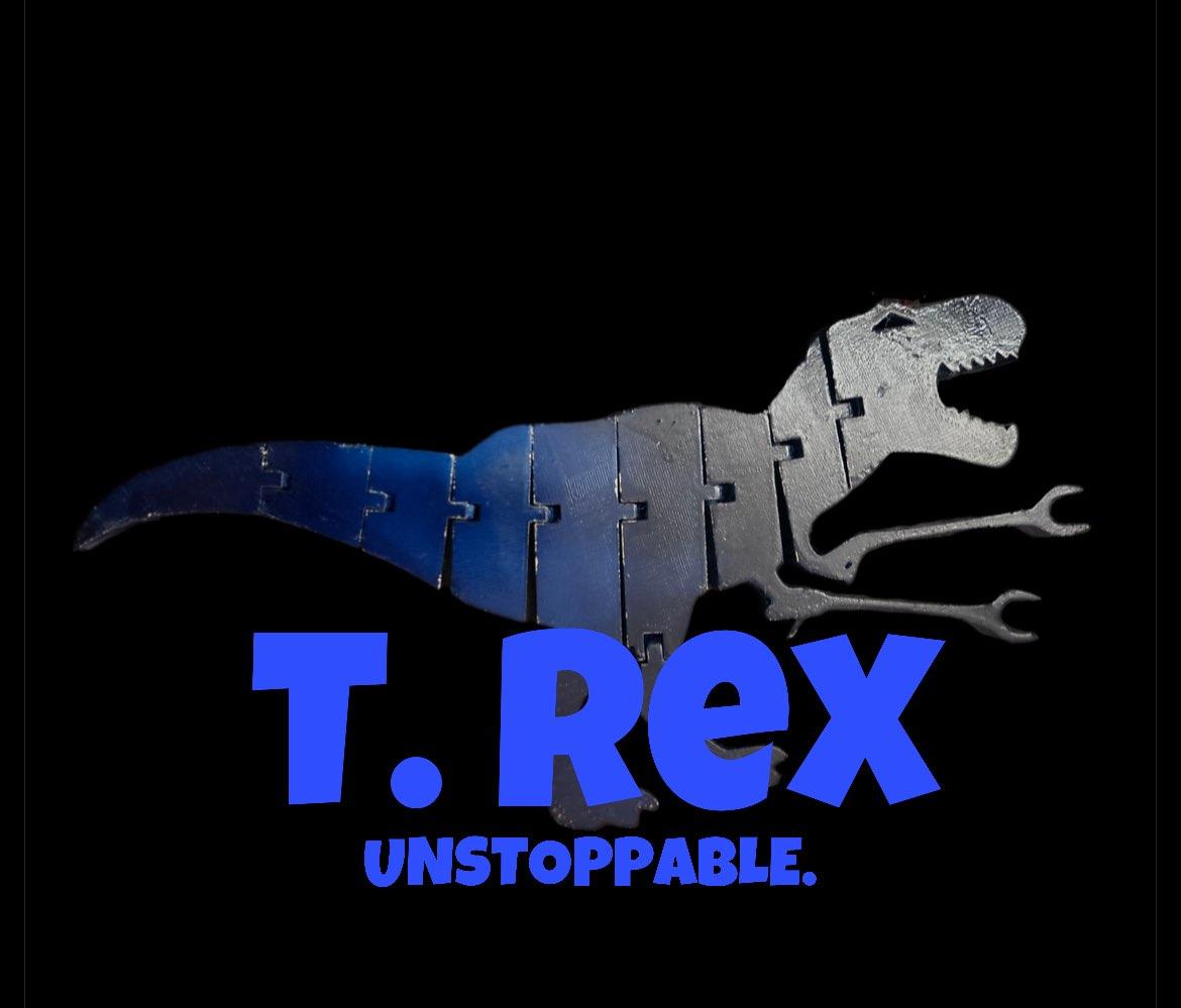 Flexi T-Rex Unstoppable 3d model