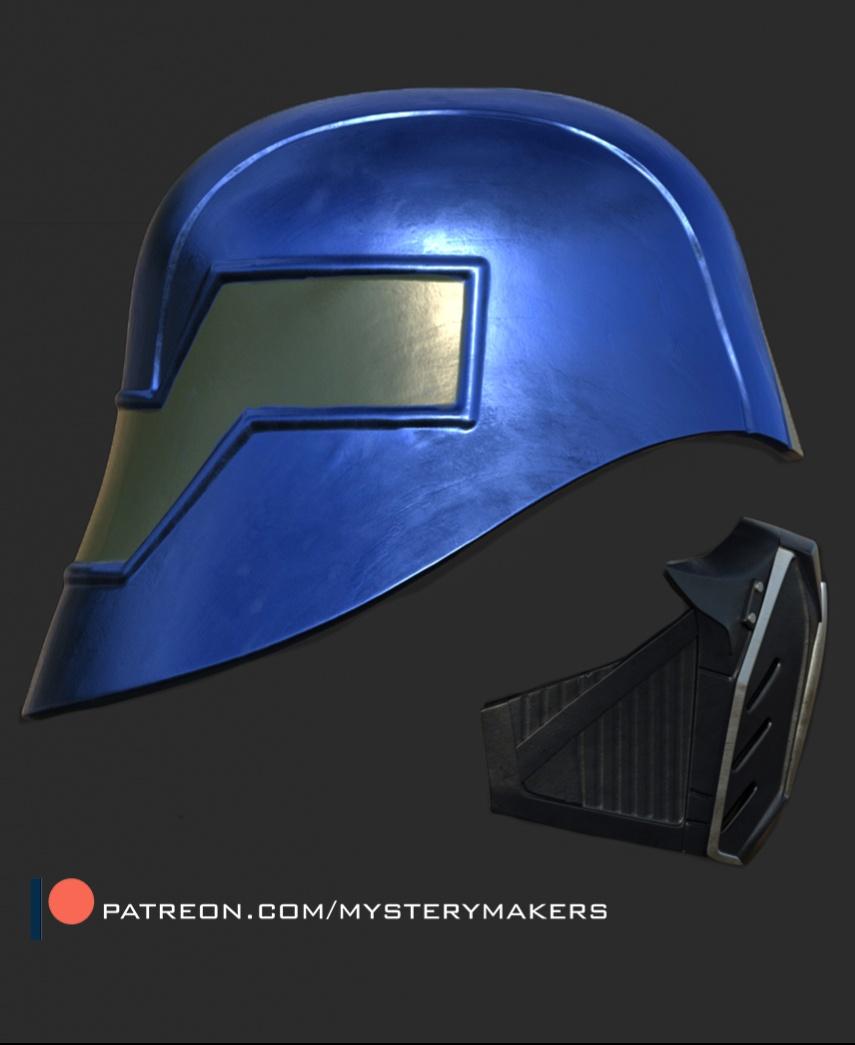 G. I. Joe Cobra Trooper helmet 3d model