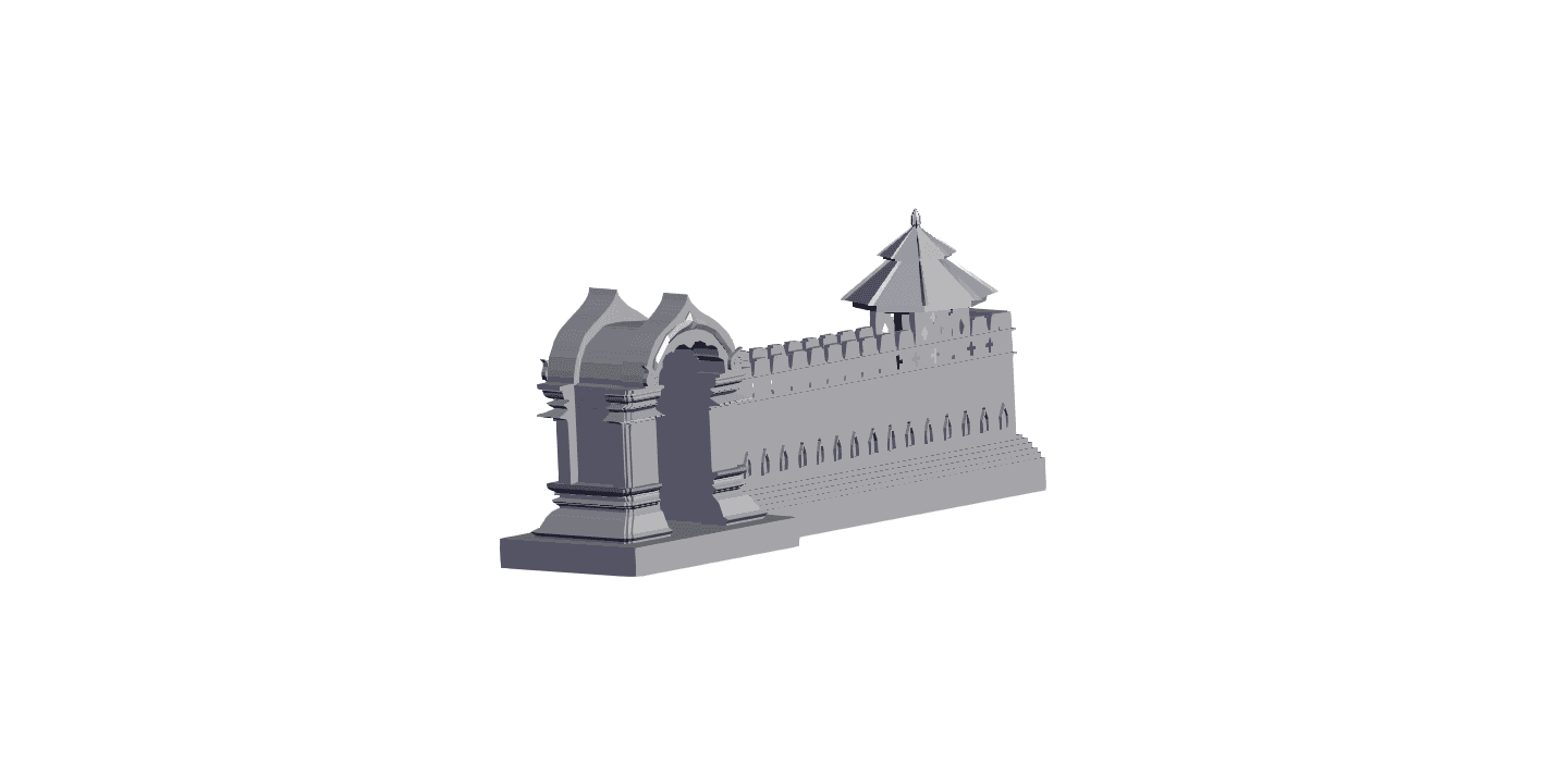 City gate.stl 3d model