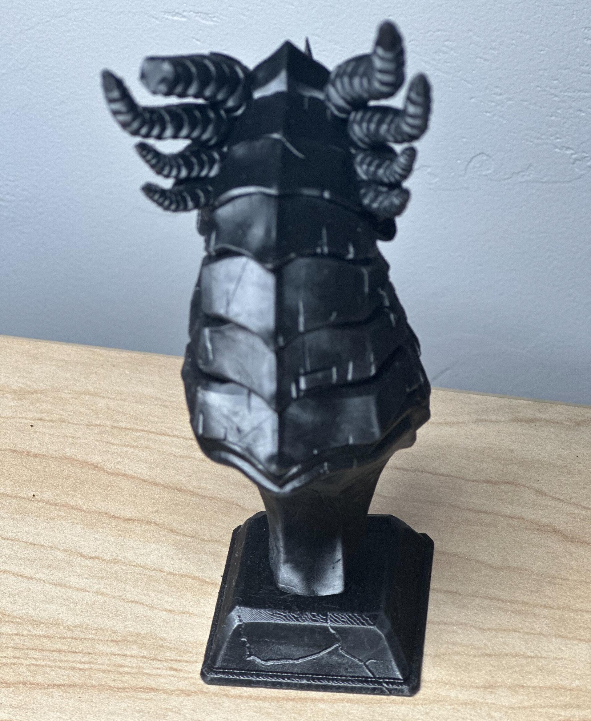Deathwing Bust (Pre-Supported) - Printer: Anycubic Photon Mono X 6Ks
Resin: ABS-Like Resin Pro 2 (black) - 3d model