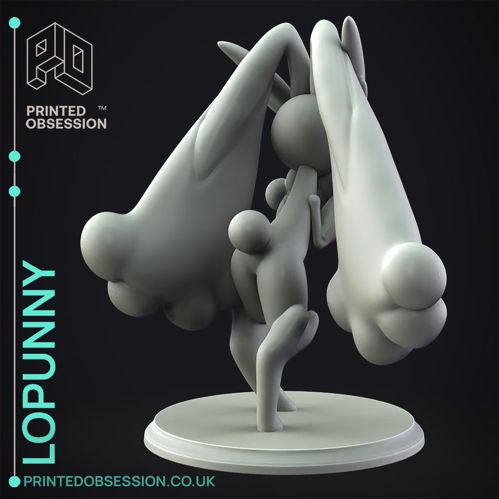 Lopunny - Pokemon - Fan Art 3d model