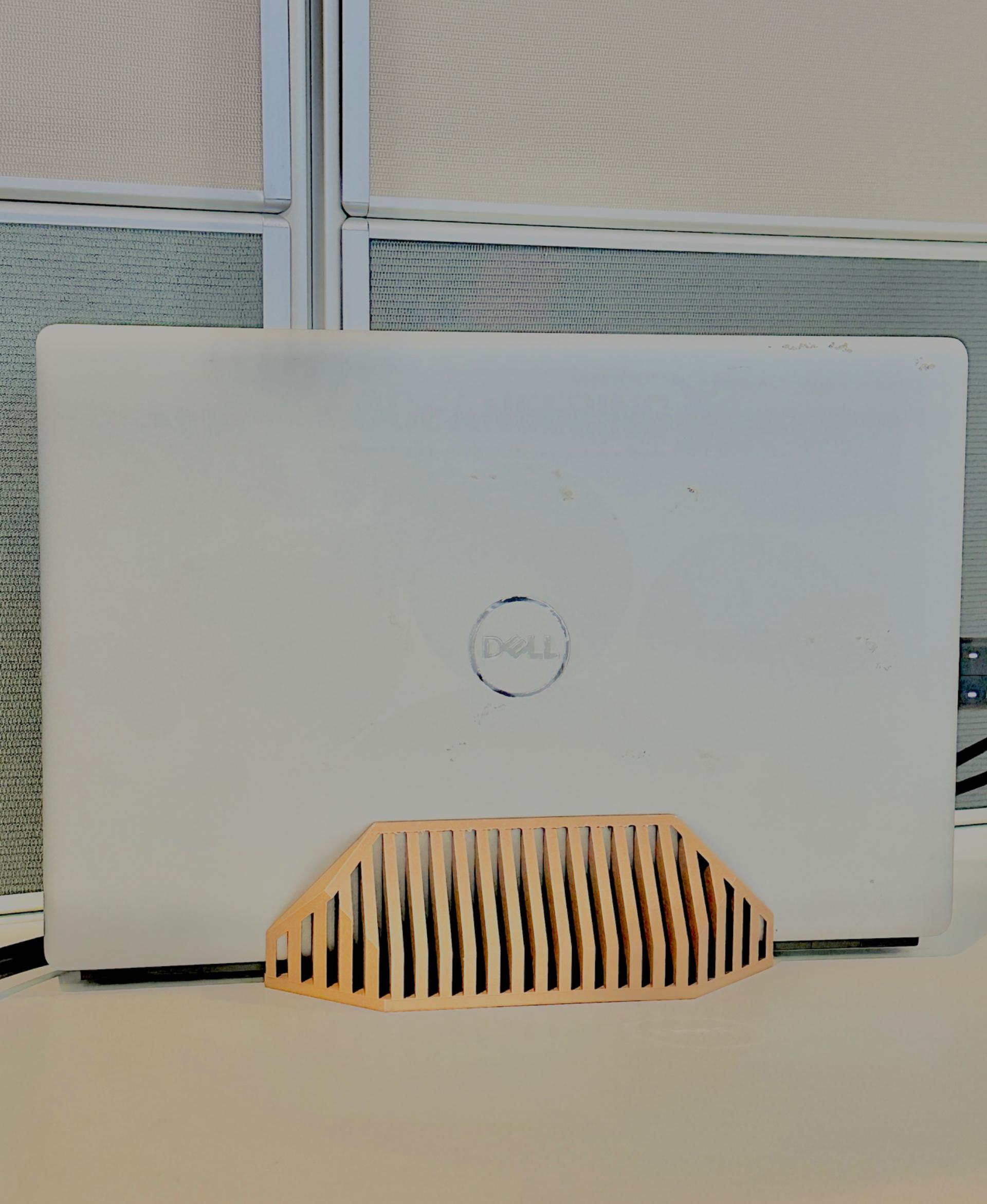 MacStånd ~ A Laptop Stand - Easy to print, no supports or clean up required  - 3d model