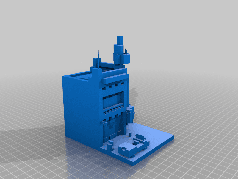 Minecraft Cinema 3d model