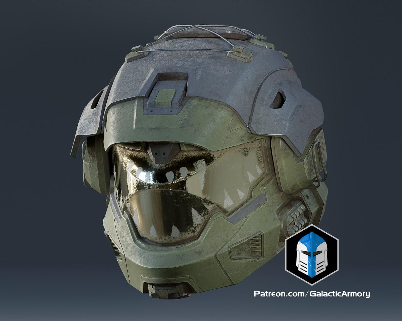 Halo Artaius Helmet - 3D Print Files 3d model
