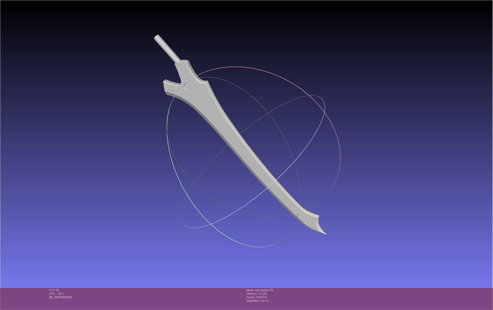 Murder Drones Arm Blade 3d model