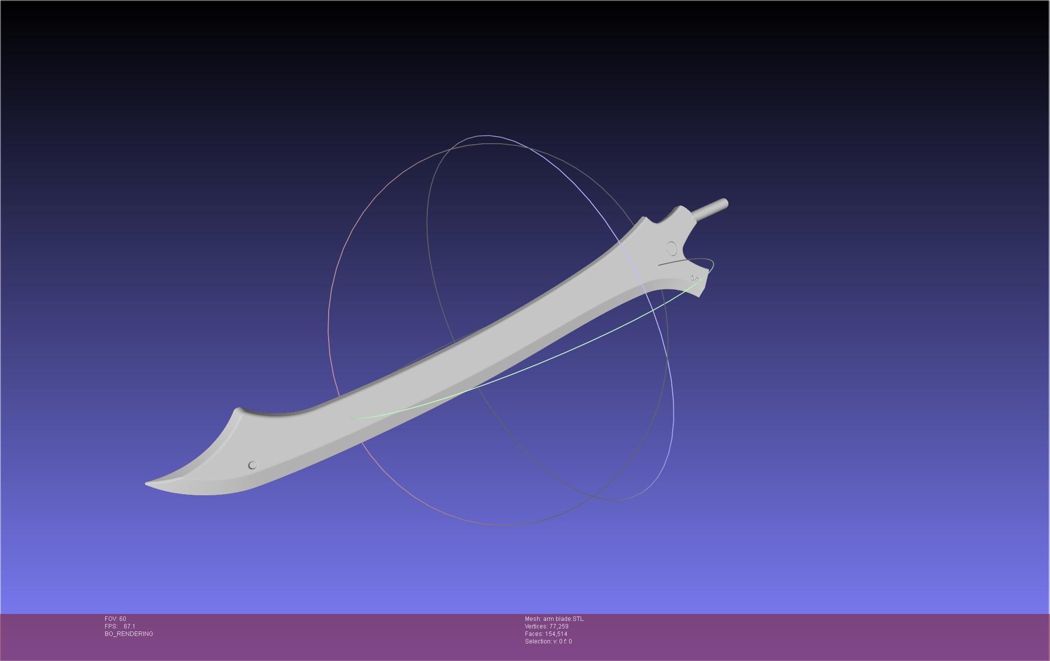 Murder Drones Arm Blade 3d model