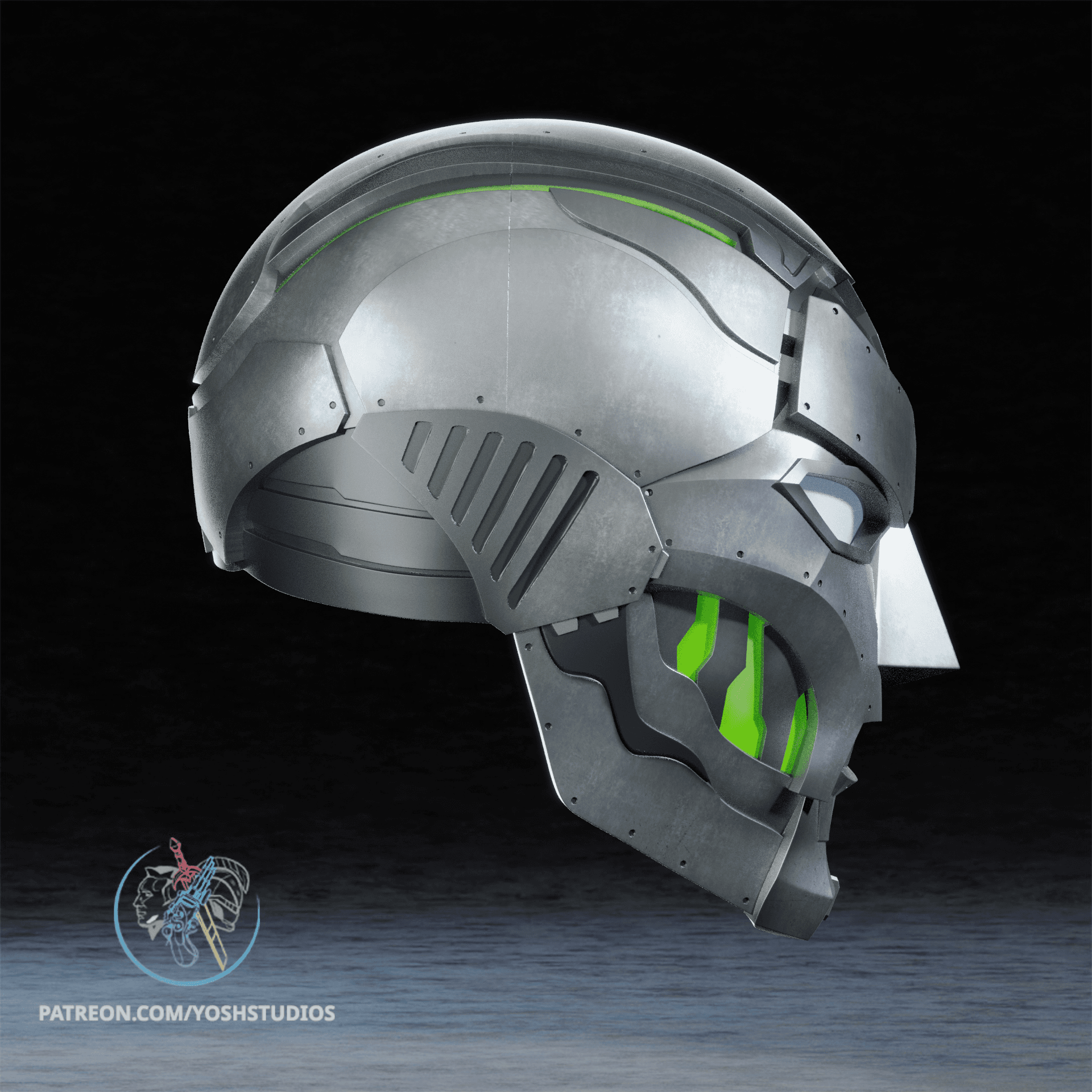 Dr Doom MCU Helmet 3D Printer File STL 3d model