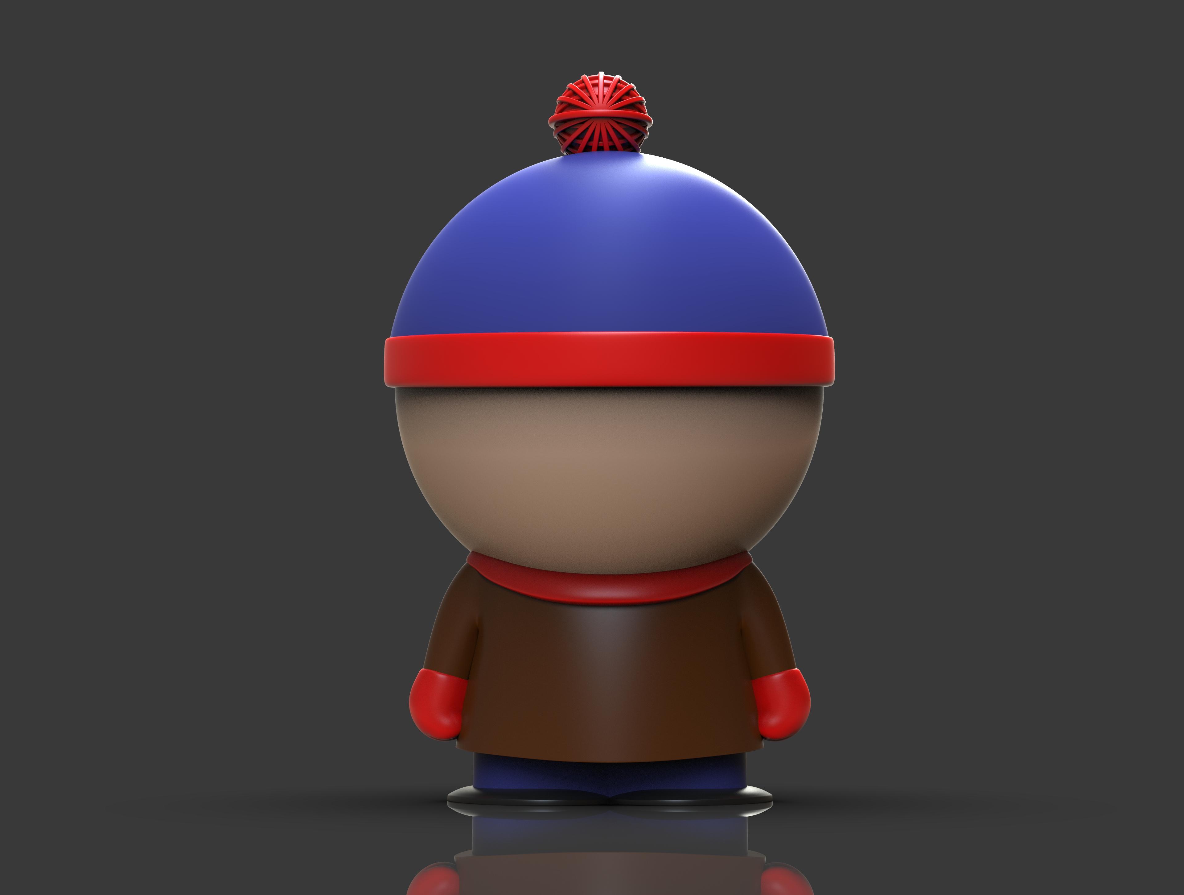 South Park Stan Figure  3d model