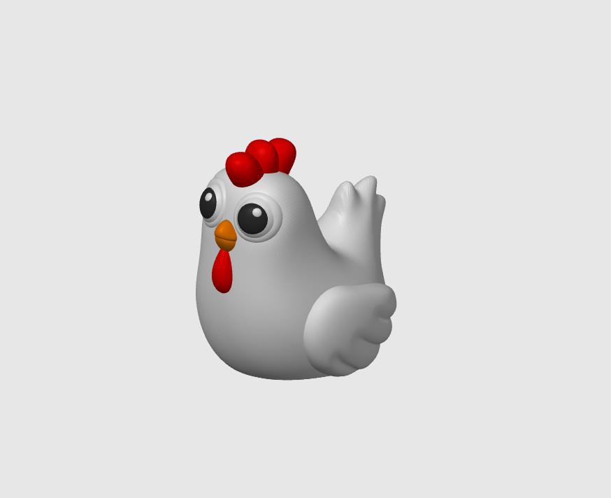 Chicken Mini 3d model