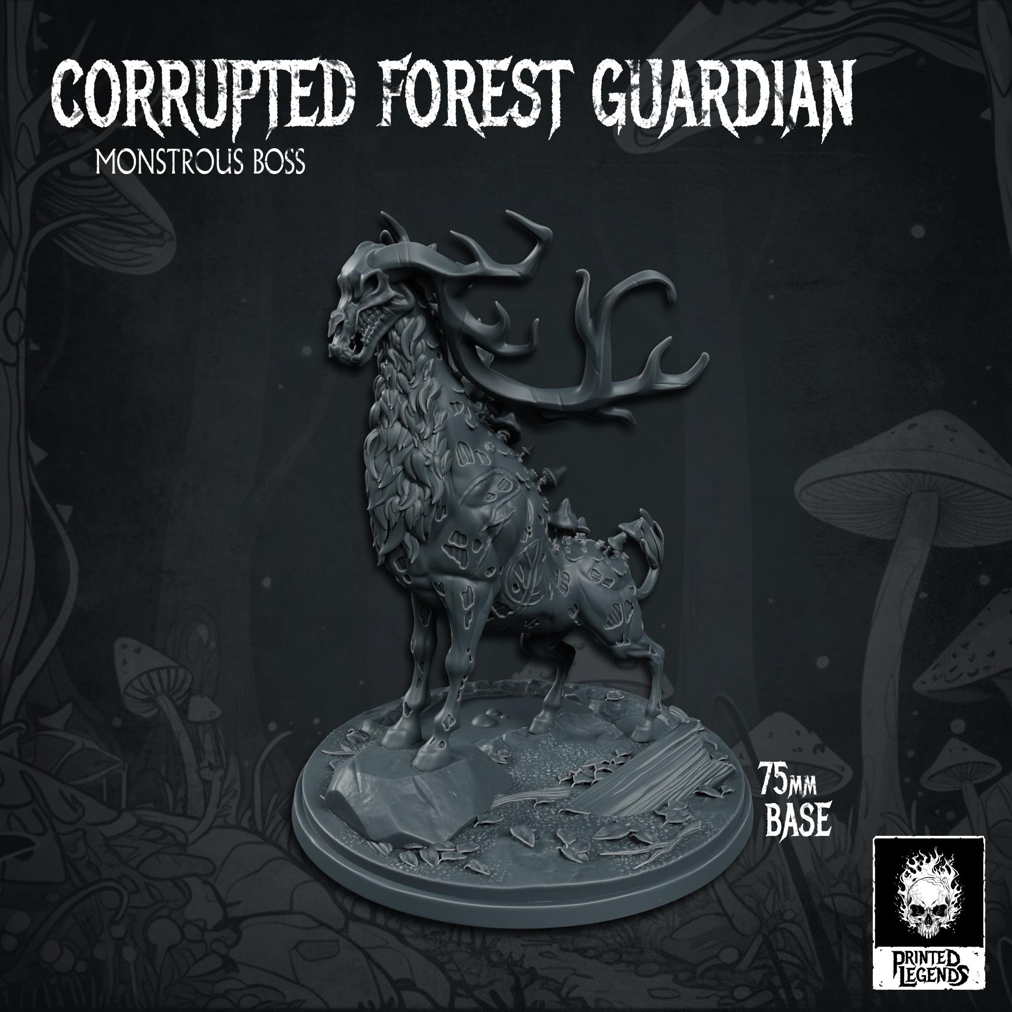 Corrupted Forest Guardian (75mm Base) 3d model