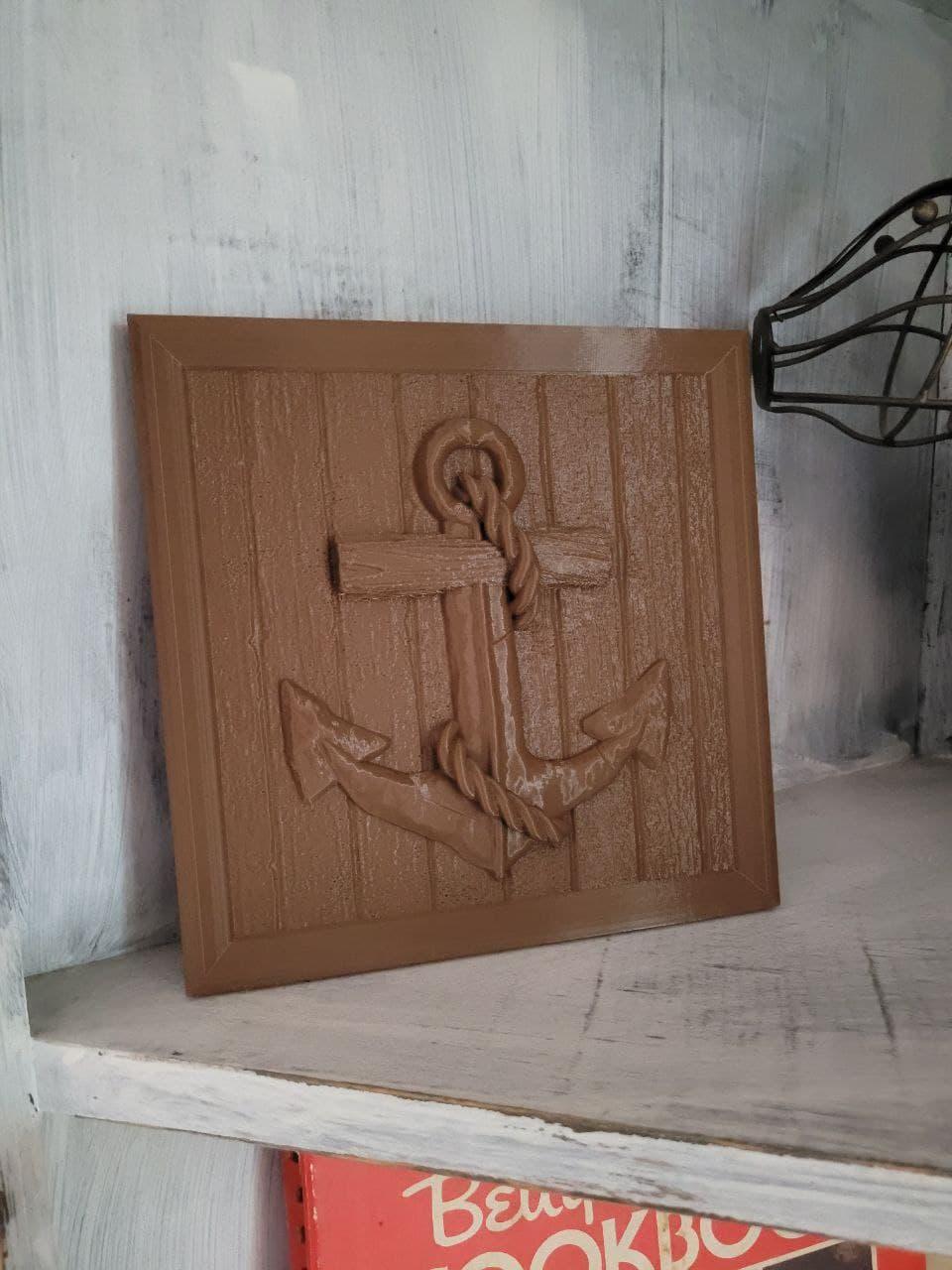 Anchor Wall Decoration 3d model