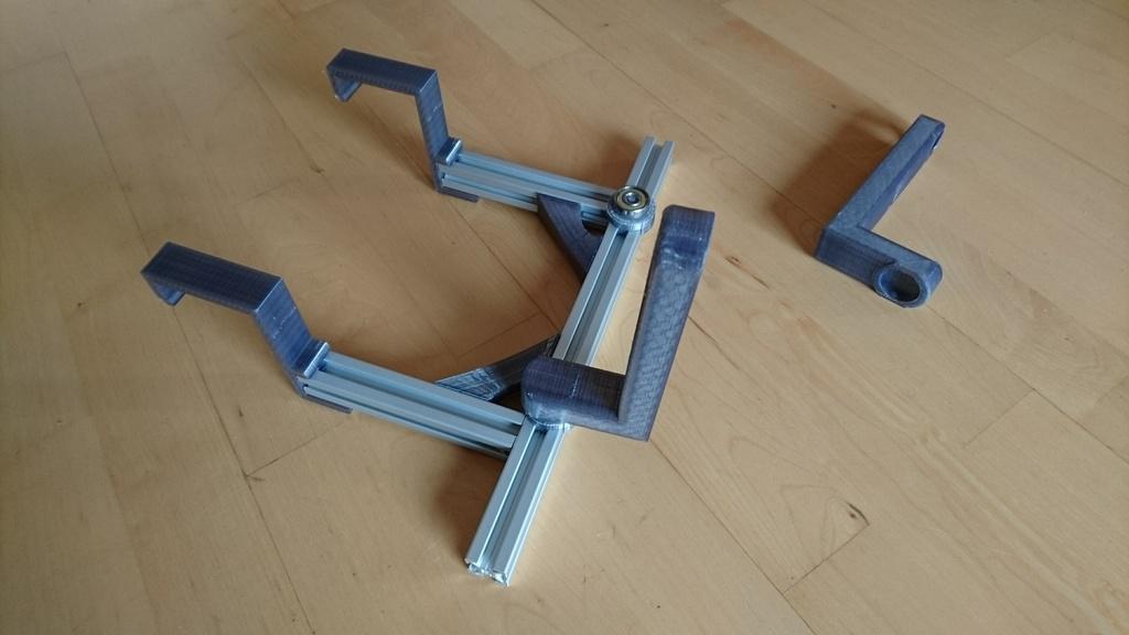 Rotating Filament Stand T-Slot  3d model