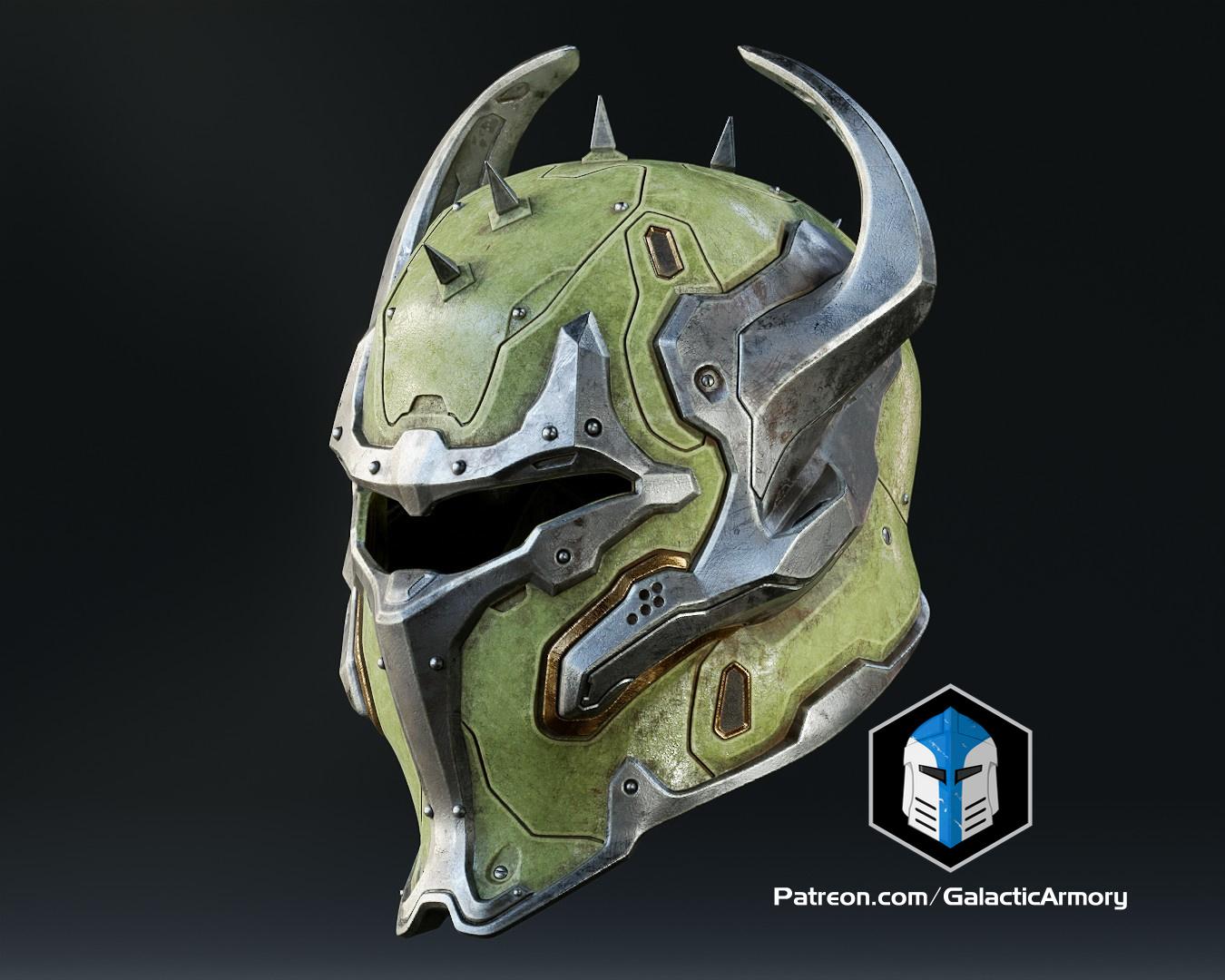 Doom Eternal Sentinel Helmet - 3D Print Files 3d model
