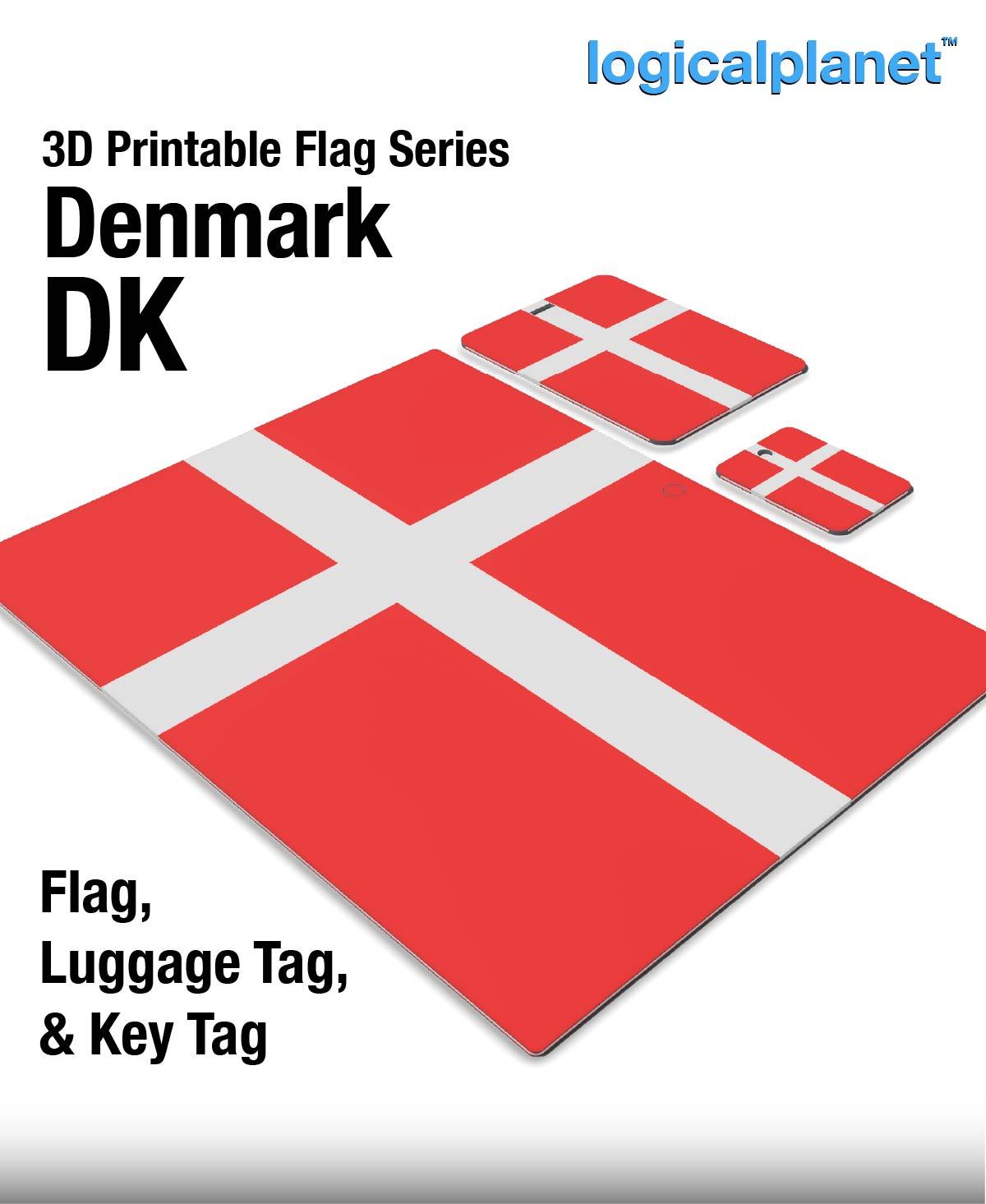 DK - Denmark 3d model