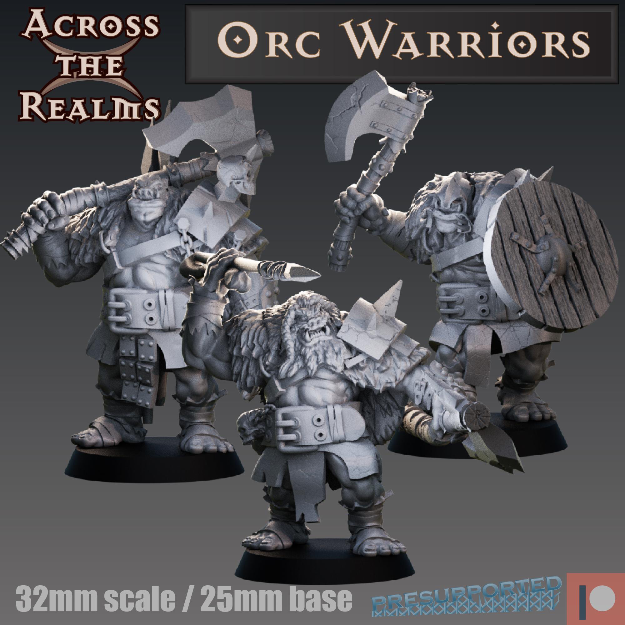 Orc Warriors 3d model