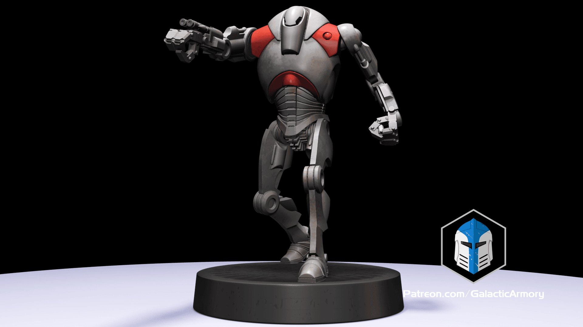 1:48 Scale Battle Droid Army - B2 Class - 3D Print Files 3d model