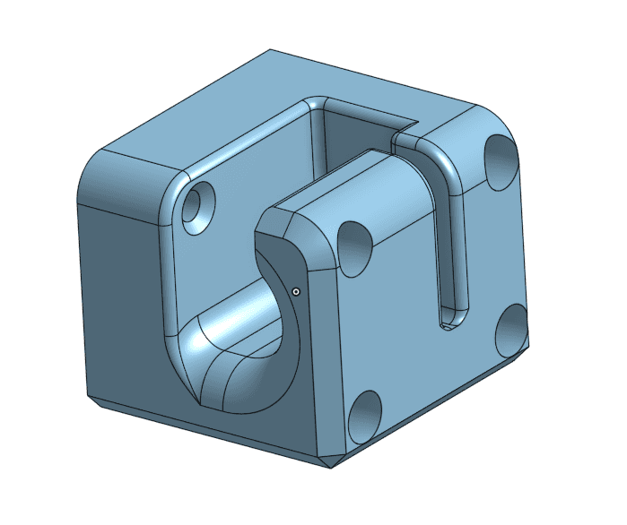 3mm Chain Hook 3d model