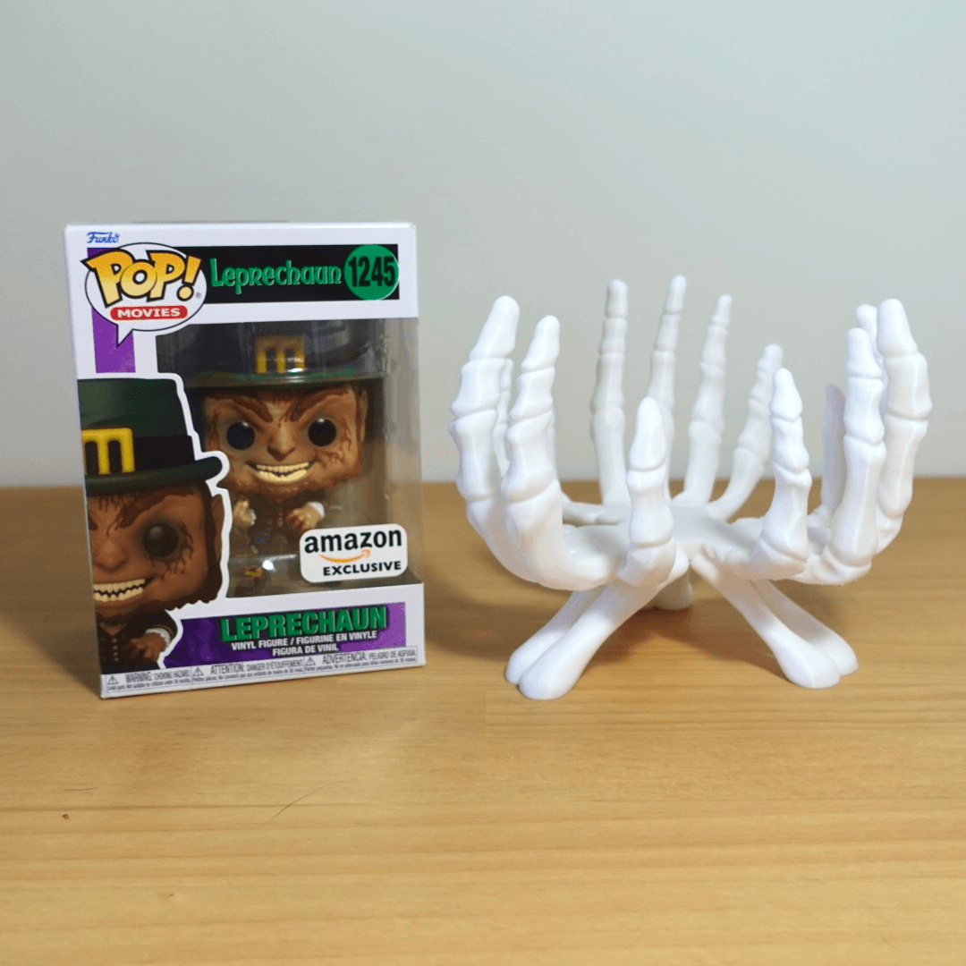 Skeleton Hands Display for Funko Pop Box 3d model