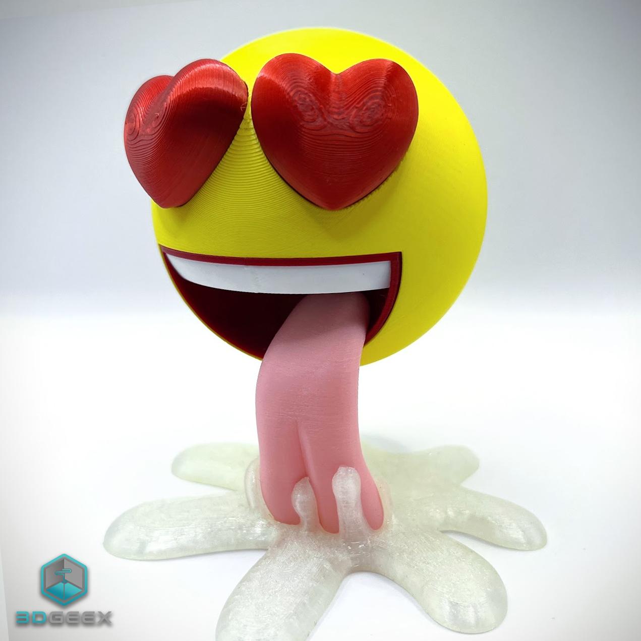 Love Emoji 3d model