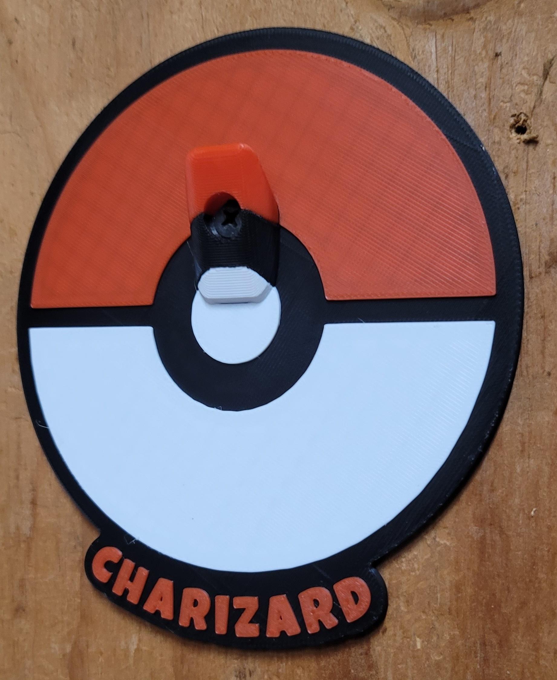 Charizard Wall Dice tower 3d model