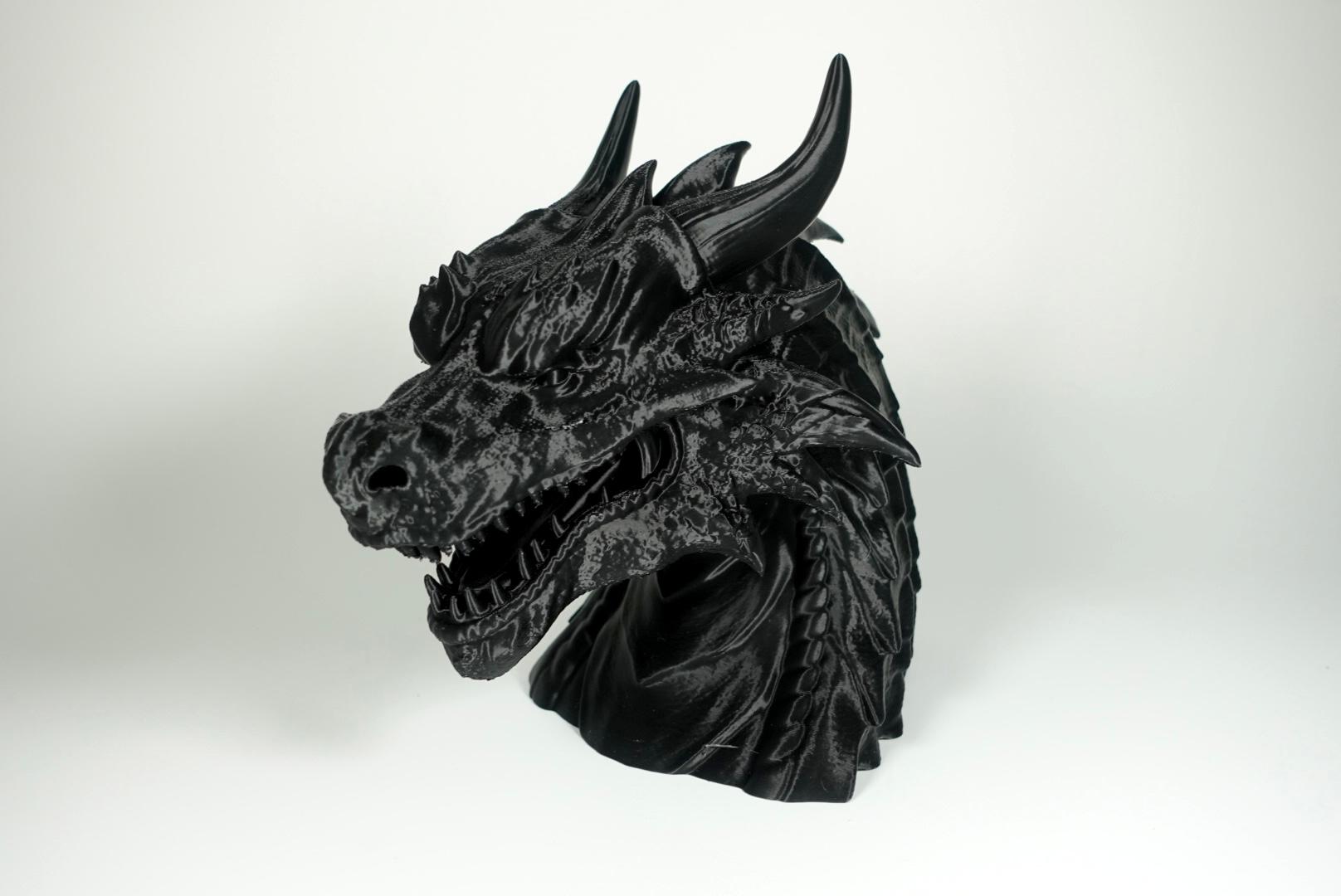 Dragon Head Bust 3d model