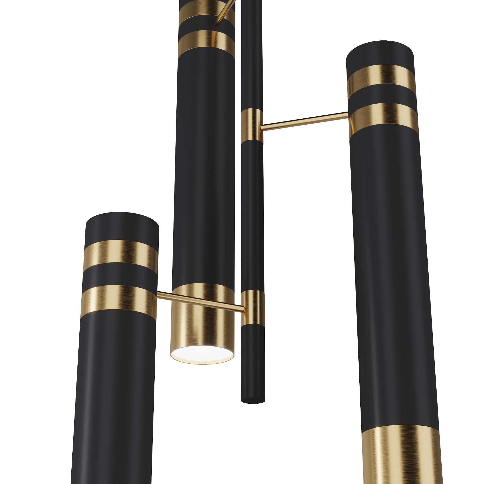 Level lamp V3 black&brass, SKU. 5021 by Pikartlight  3d model