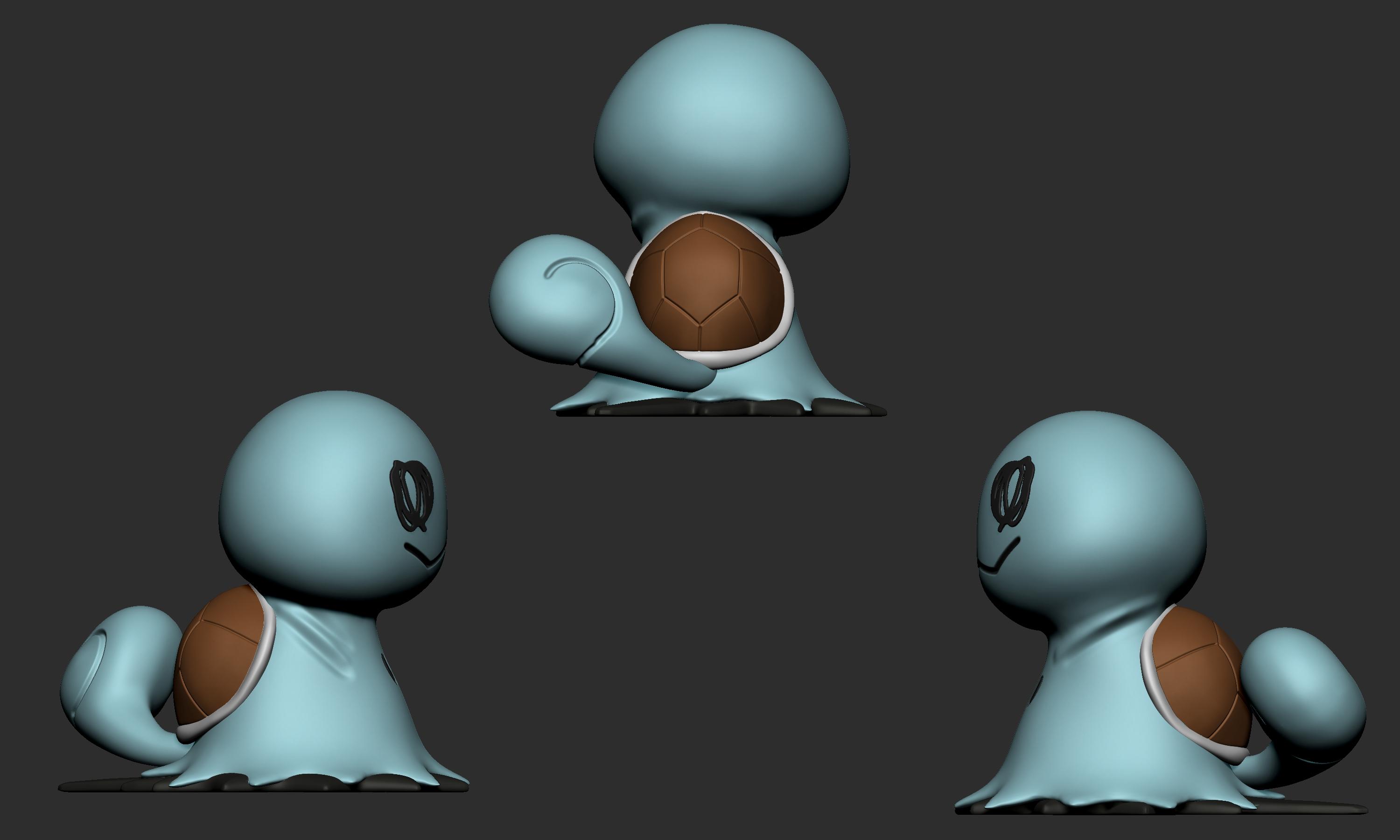Mimikyu Squirtle  3d model