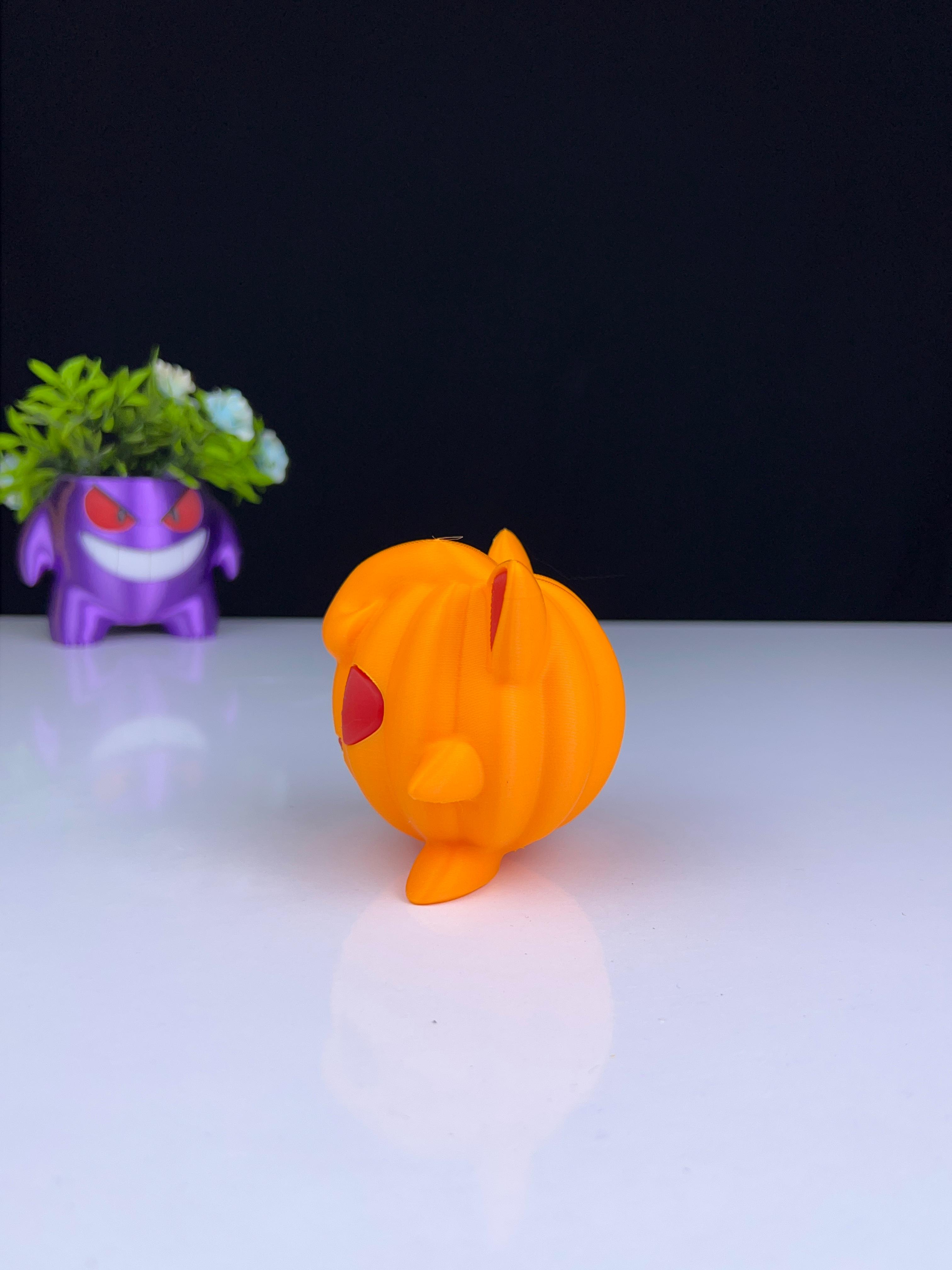 Jigglypuff Pumpkin 2 3d model