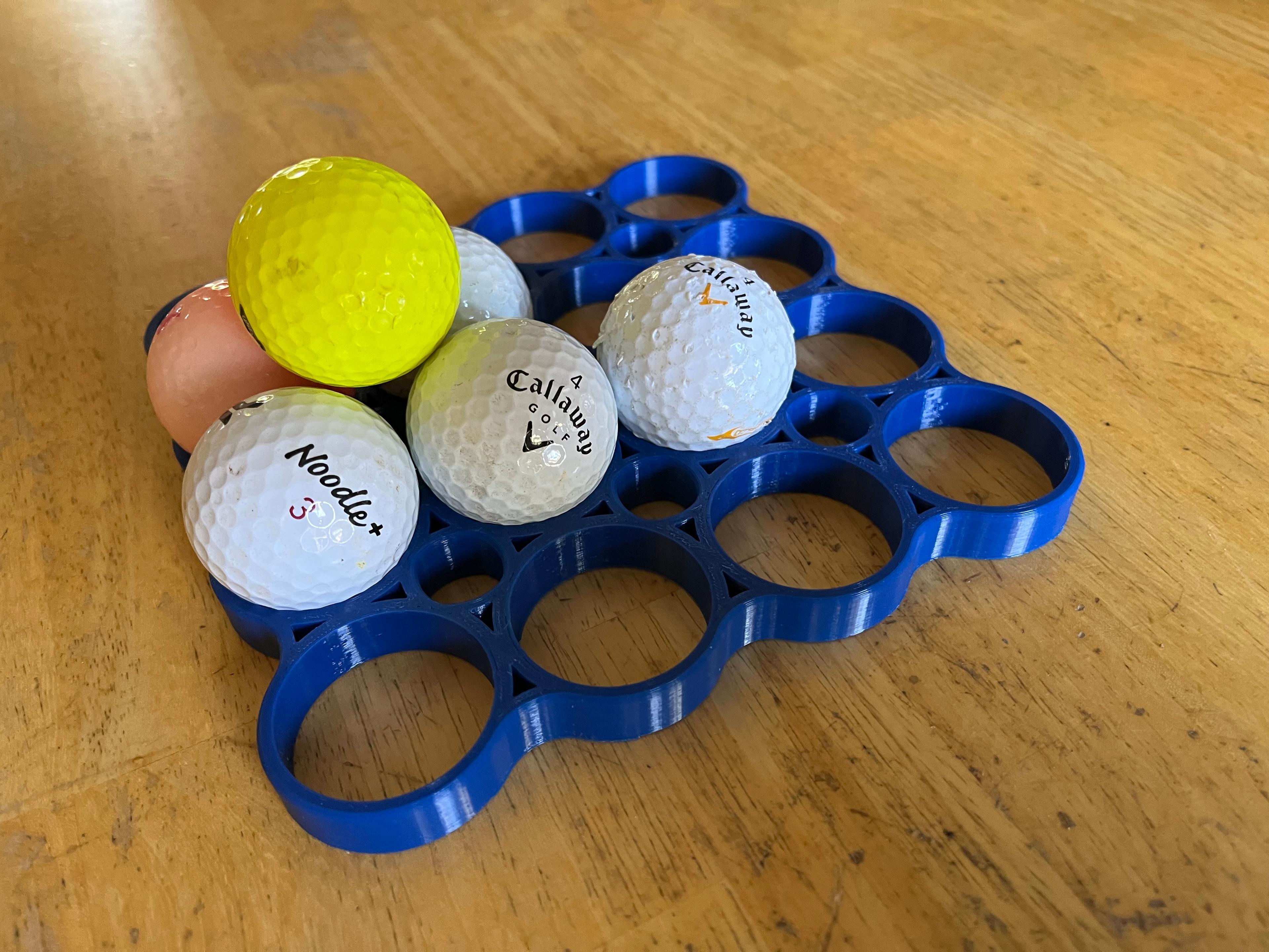 Pylos Board Game for Golf Balls 3d model