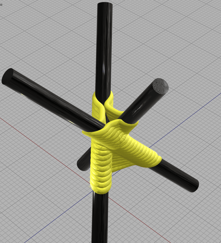 The Twine Joinery Generator tool for Blender and Geometry Nodes 3d model