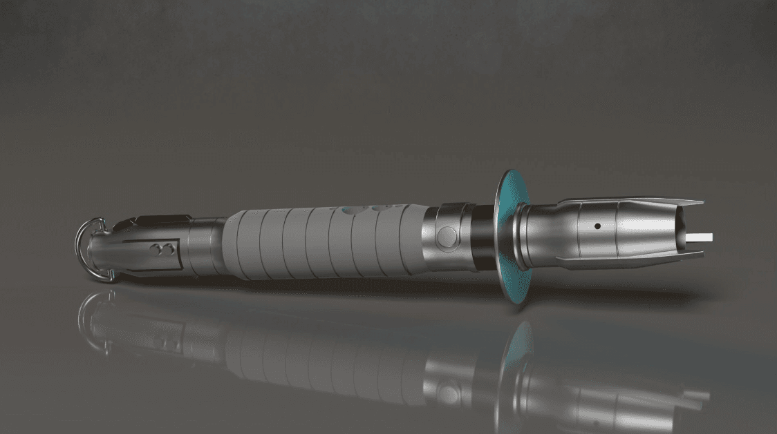 Shin Hati's Lightsaber - Ahsoka 3d model