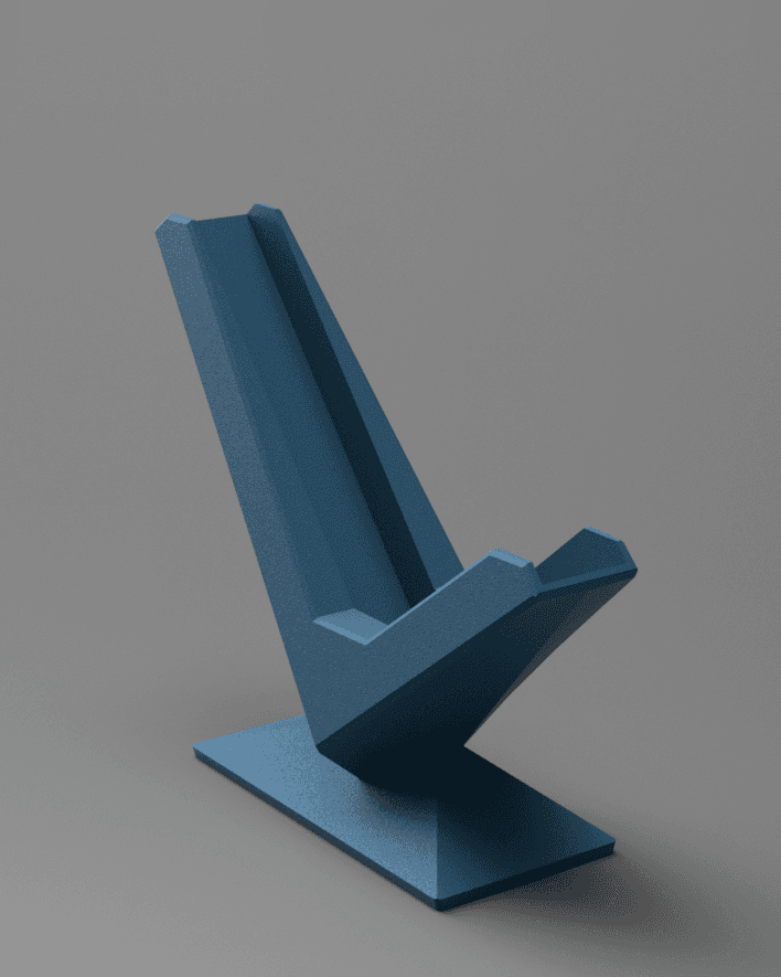 Angular Business Card Holder 3d model