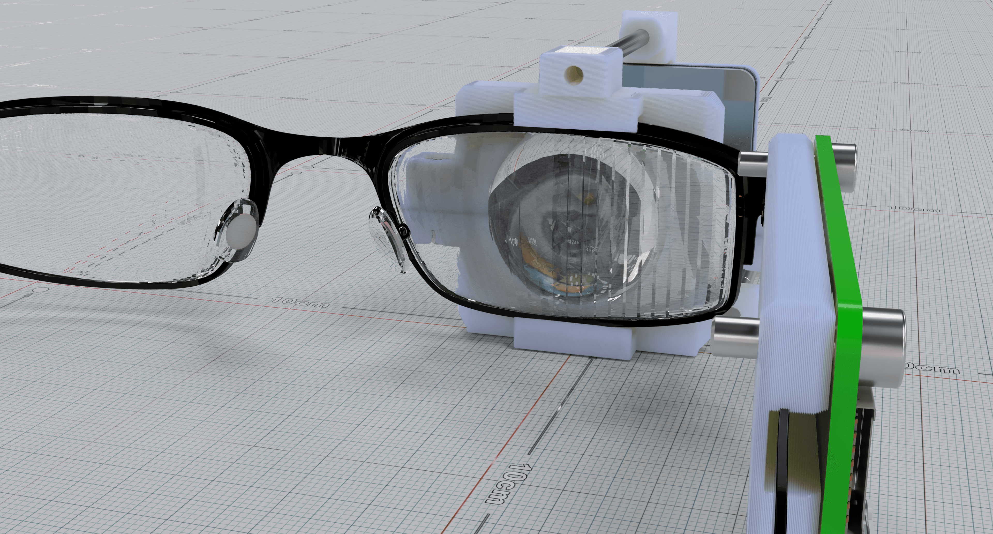Smart Glasses 3d model