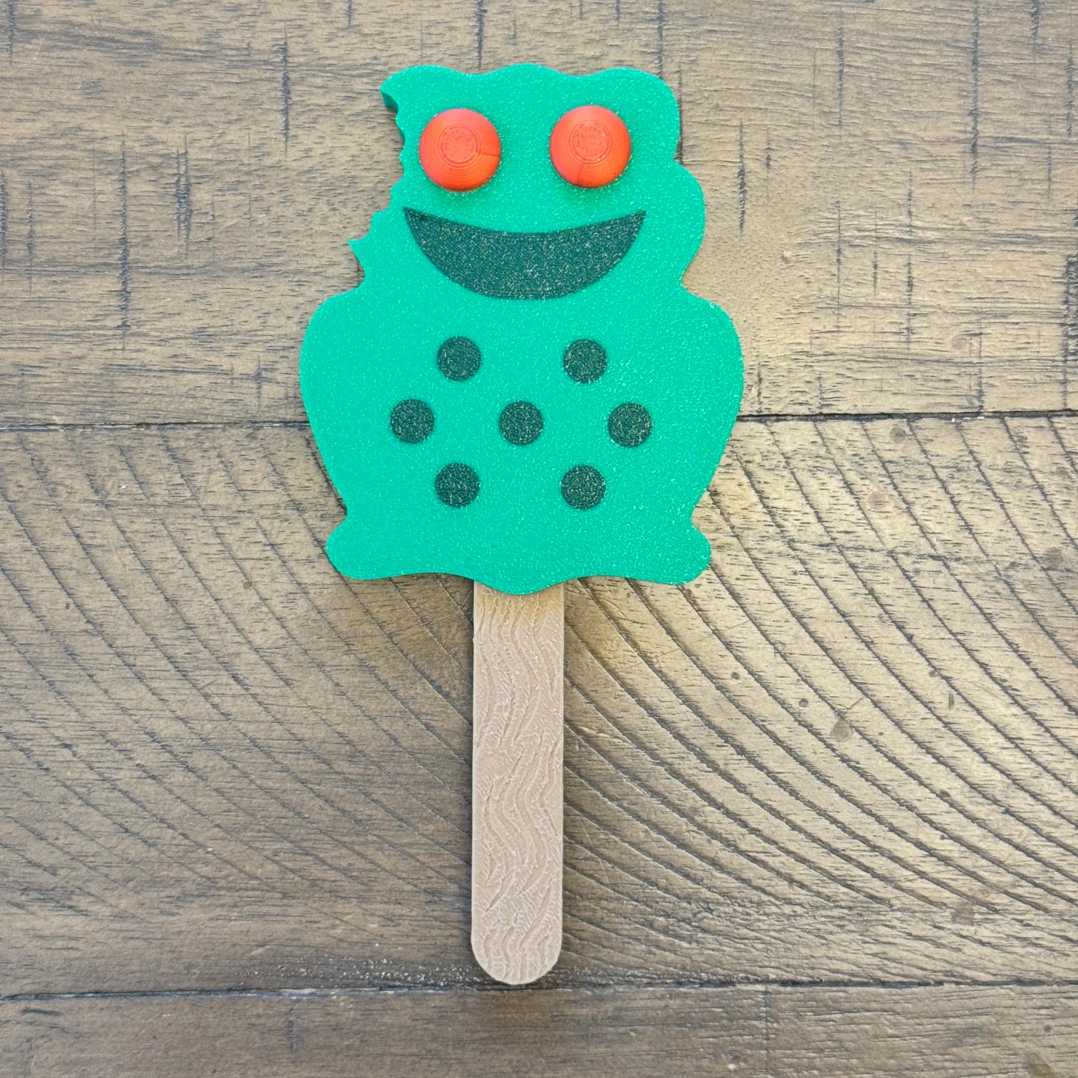 Frog Popsicle 3d model