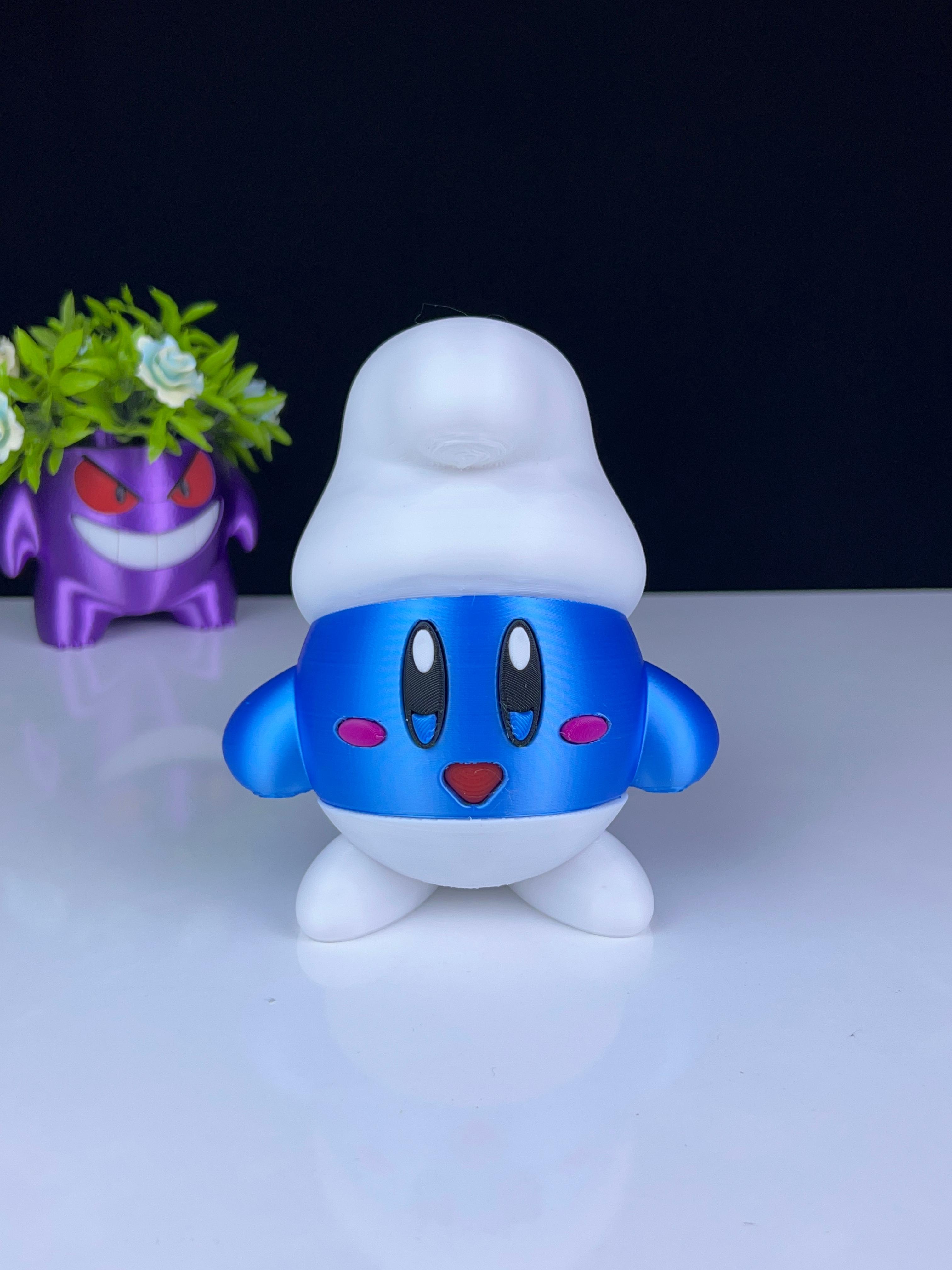 Smurf Kirby - Multipart 3d model