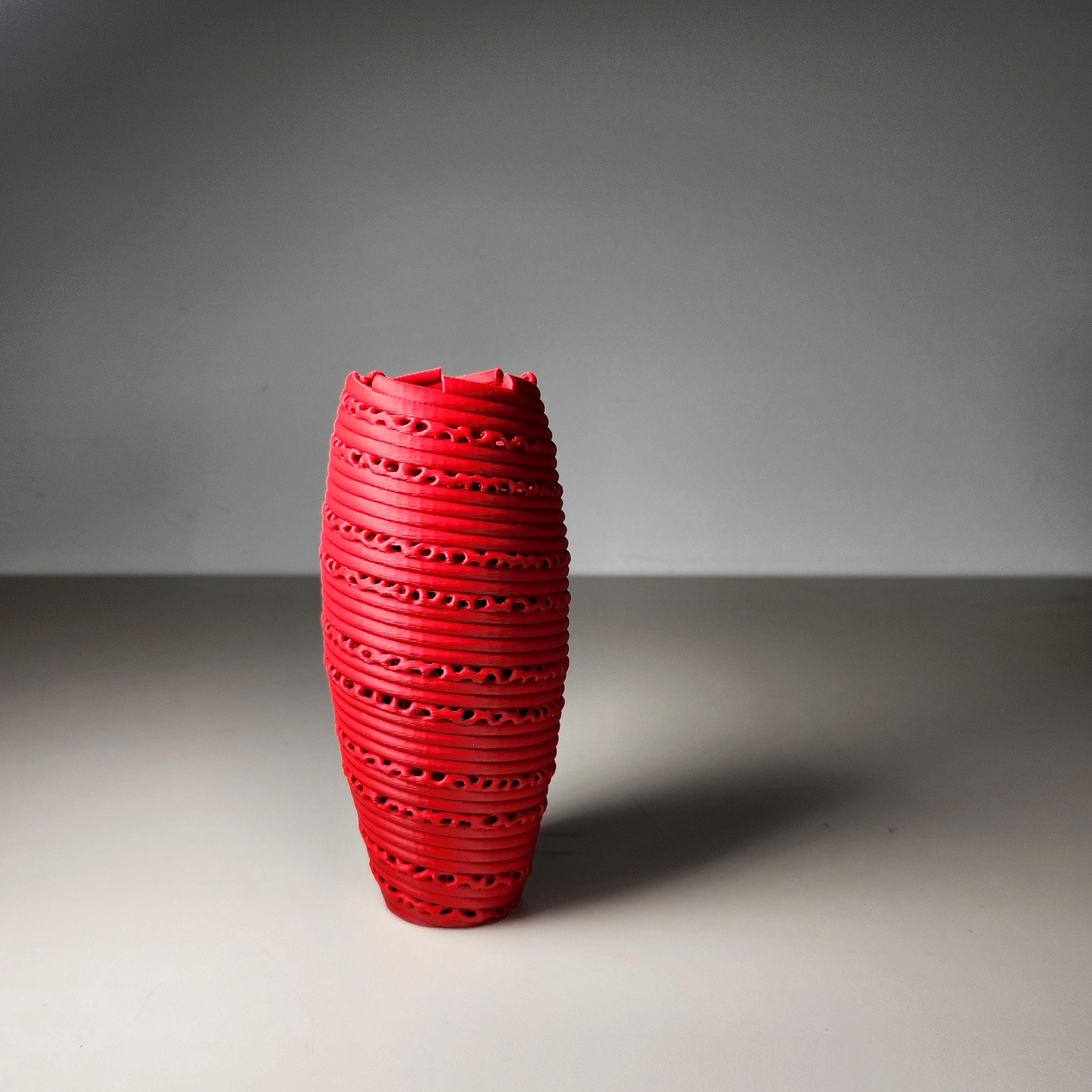 Coil Voronoi Vase 3d model
