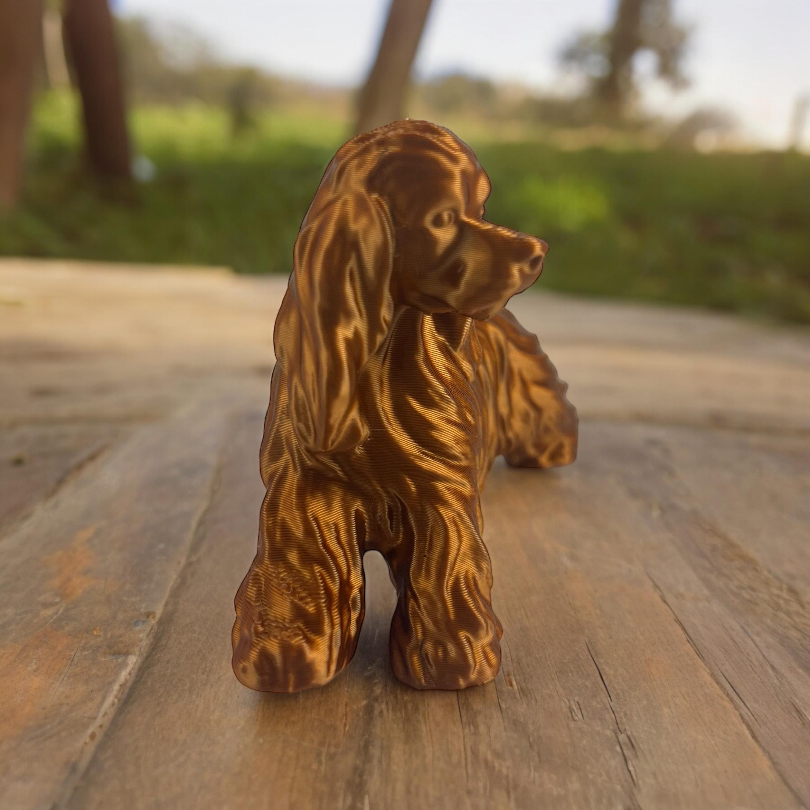 cocker spaniel big 3d model