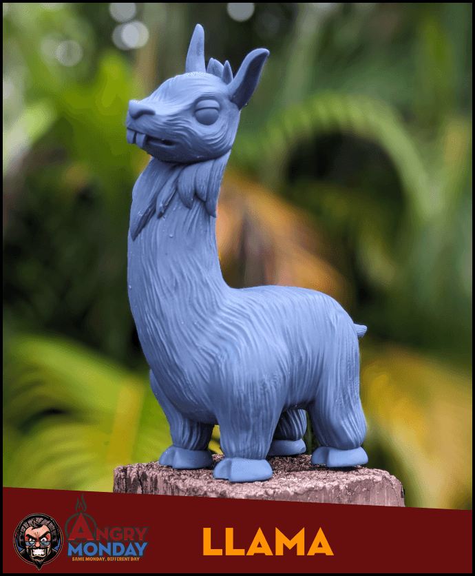 Llama 3d model