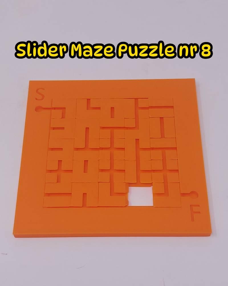 Slider Maze puzzle nr 10. 3d model