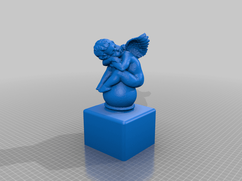 75 and 95 mm angel post tops 3d model