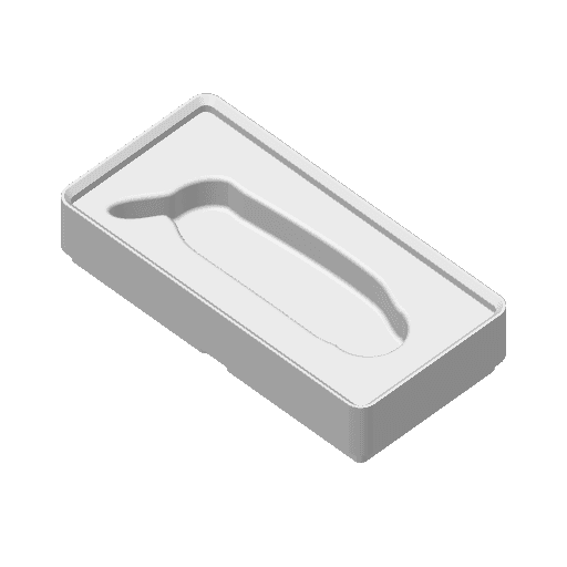 Gridfinity tray - swiss army knife victorinox classic sd 3d model
