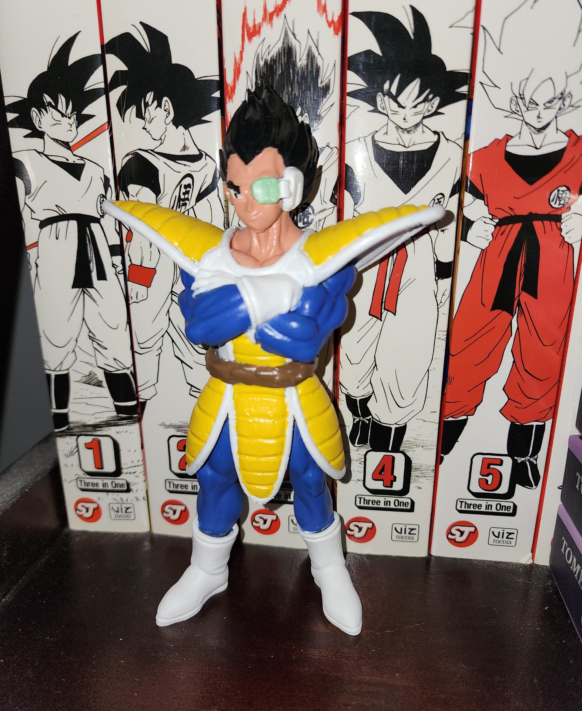 Vegeta - Dragon Ball Z - Fan Art - This Vegeta was fun to print and paint. Turned out great.  - 3d model
