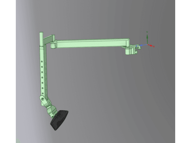 C270 Detent Cam Mount System for Ender3 3d model