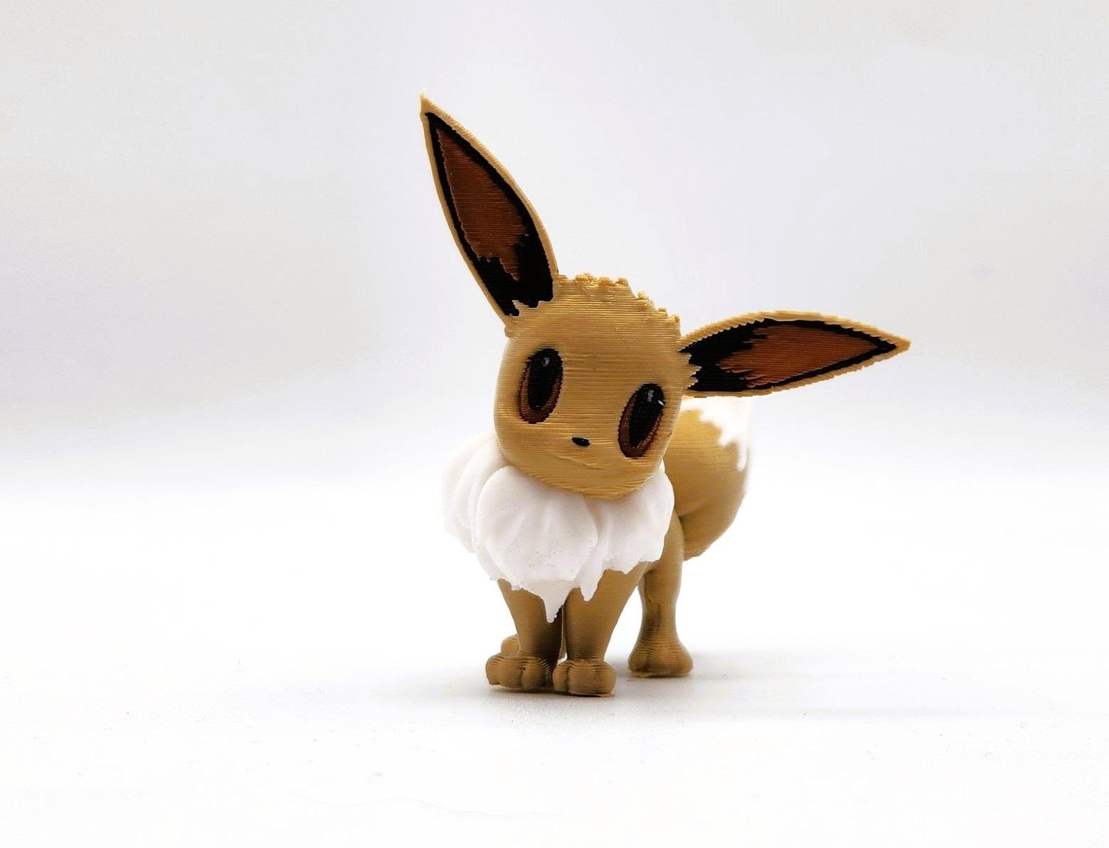 Pokemon Eevee & Full First Gen Evolution Display 3d model