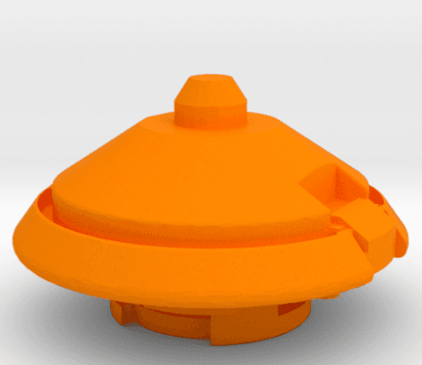 BEYBLADE CYBER DRANZER TEST VERSION | COMPLETE | ANIME SERIES 3d model