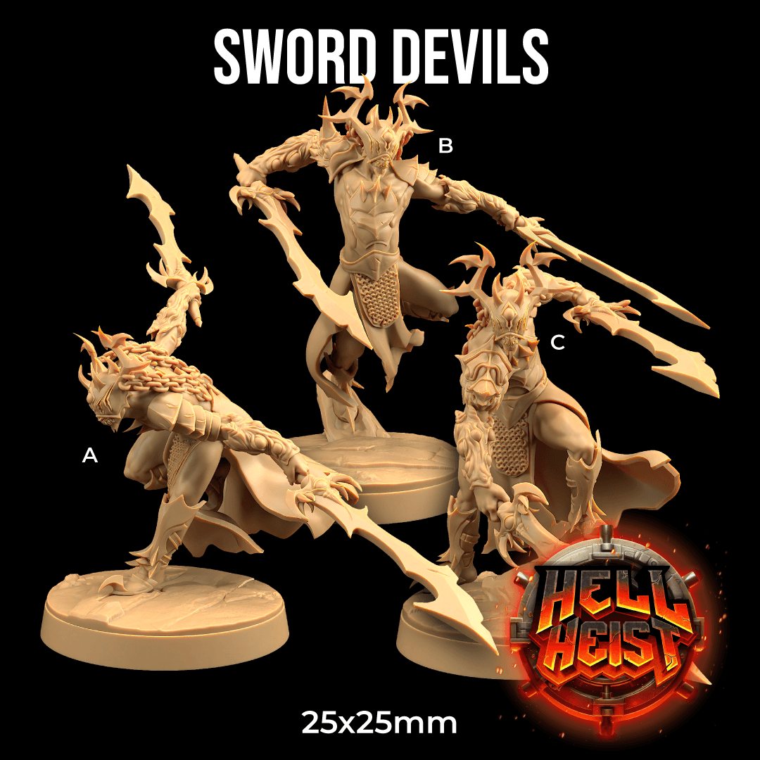 Sword Devils 3d model