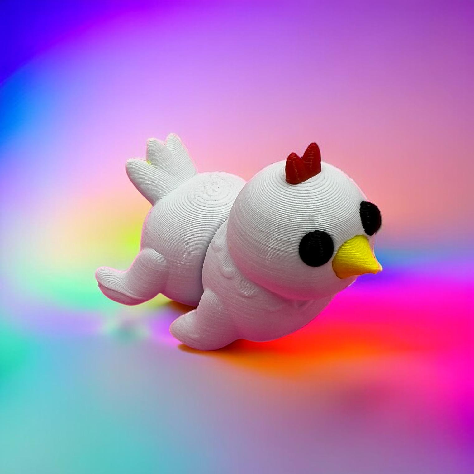 Articulated Chicken  3d model