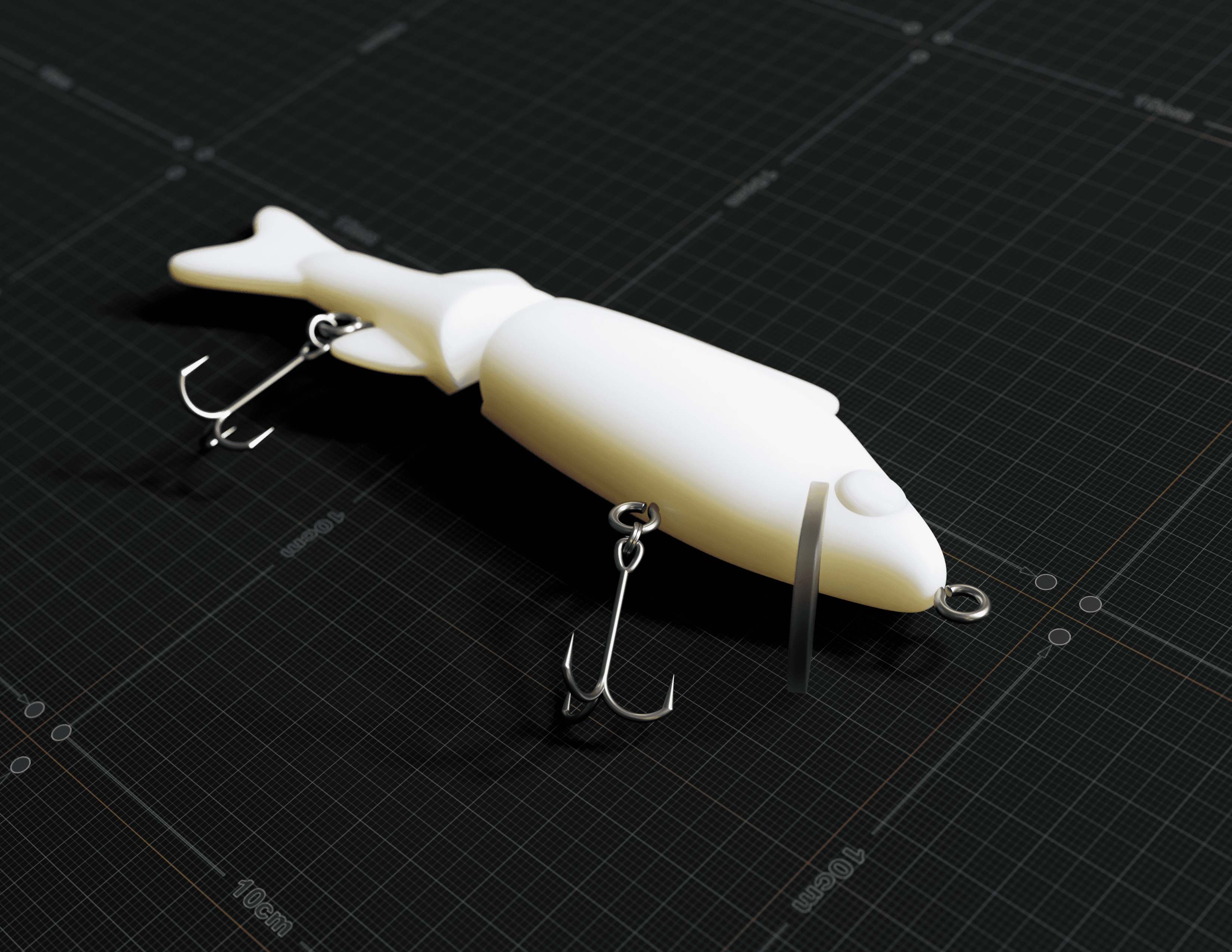 Swimbait Fishing Lure #OutdoorThangs - 3D model by liammccrindle01 on Thangs